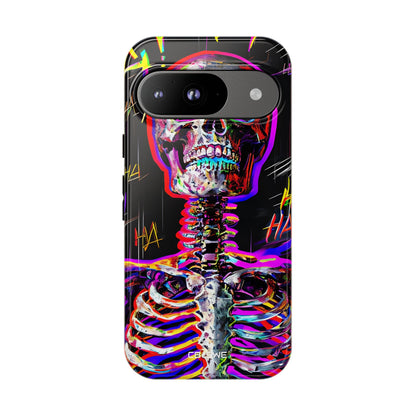 Neon Skeleton Chaos - Google Pixel Case