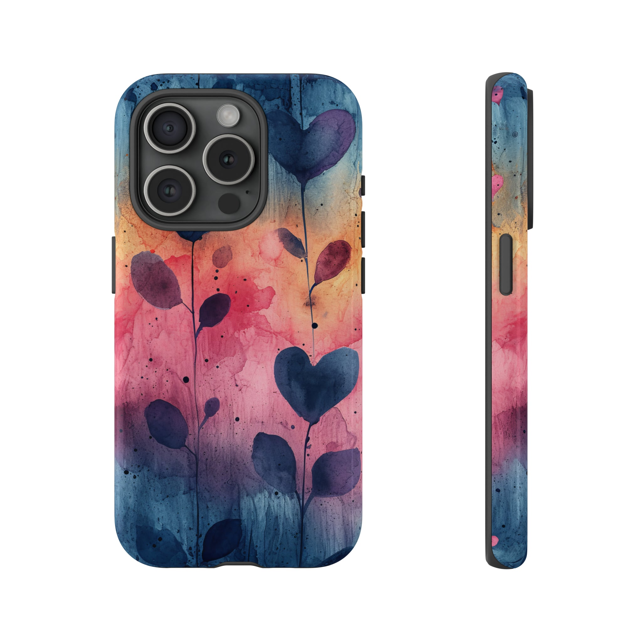 Heartfelt Pastel Mosaic - Protective Phone Case