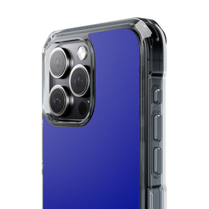 Zaffre Blue | Phone Case for iPhone (Clear Impact Case - Magnetic)