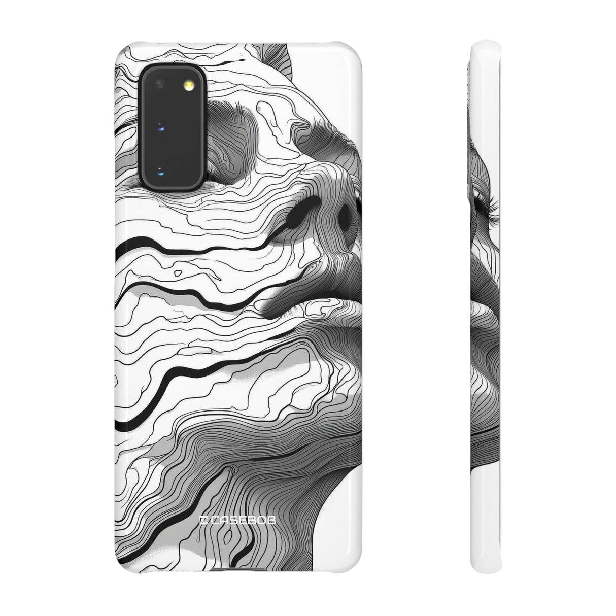 Topographic Serenity | Slim Phone Case for Samsung