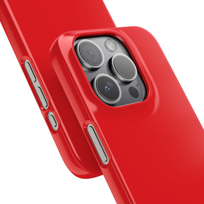 Red iPhone 15 - Slim Phone Case