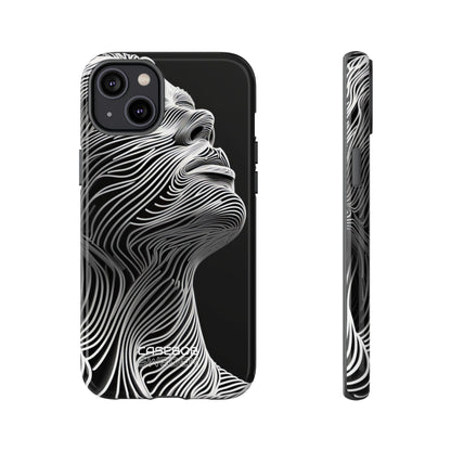 Fluid Face Lines iPhone 14 - Tough