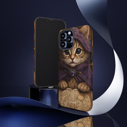 Mystical Wizard Cat - iPhone Case