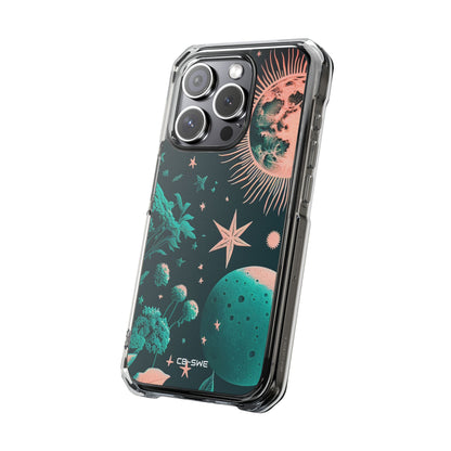 Celestial Botanical Night iPhone Case - Impact