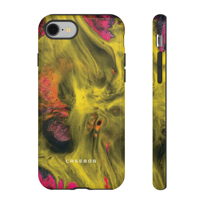 Yellow Ink Art - Protective Phone Case