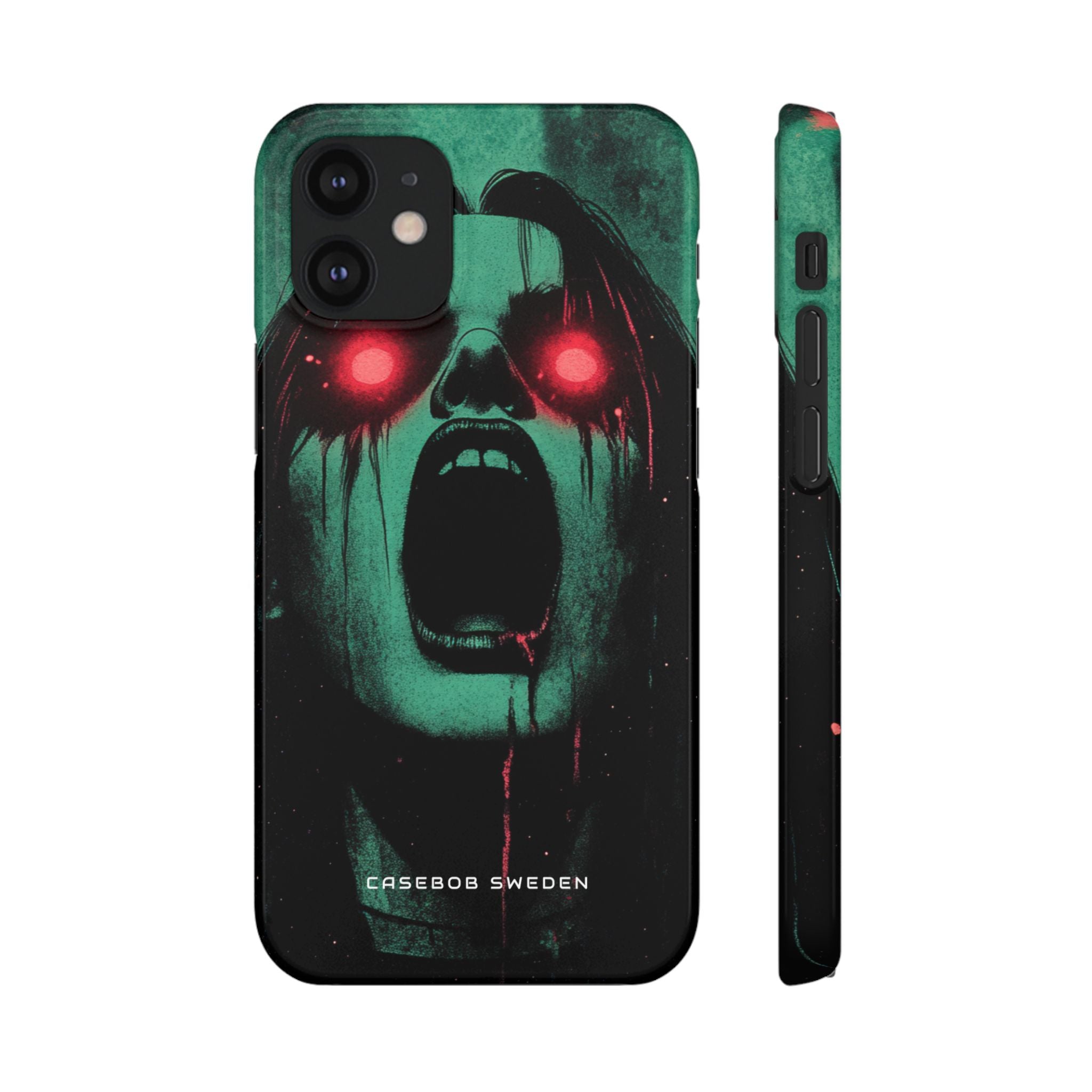 Haunting Glow of Gothic Eyes iPhone 12 - Slim Phone Case