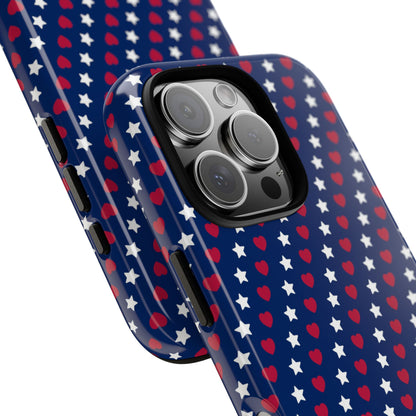 Hearts Twinkle Bright - iPhone Case