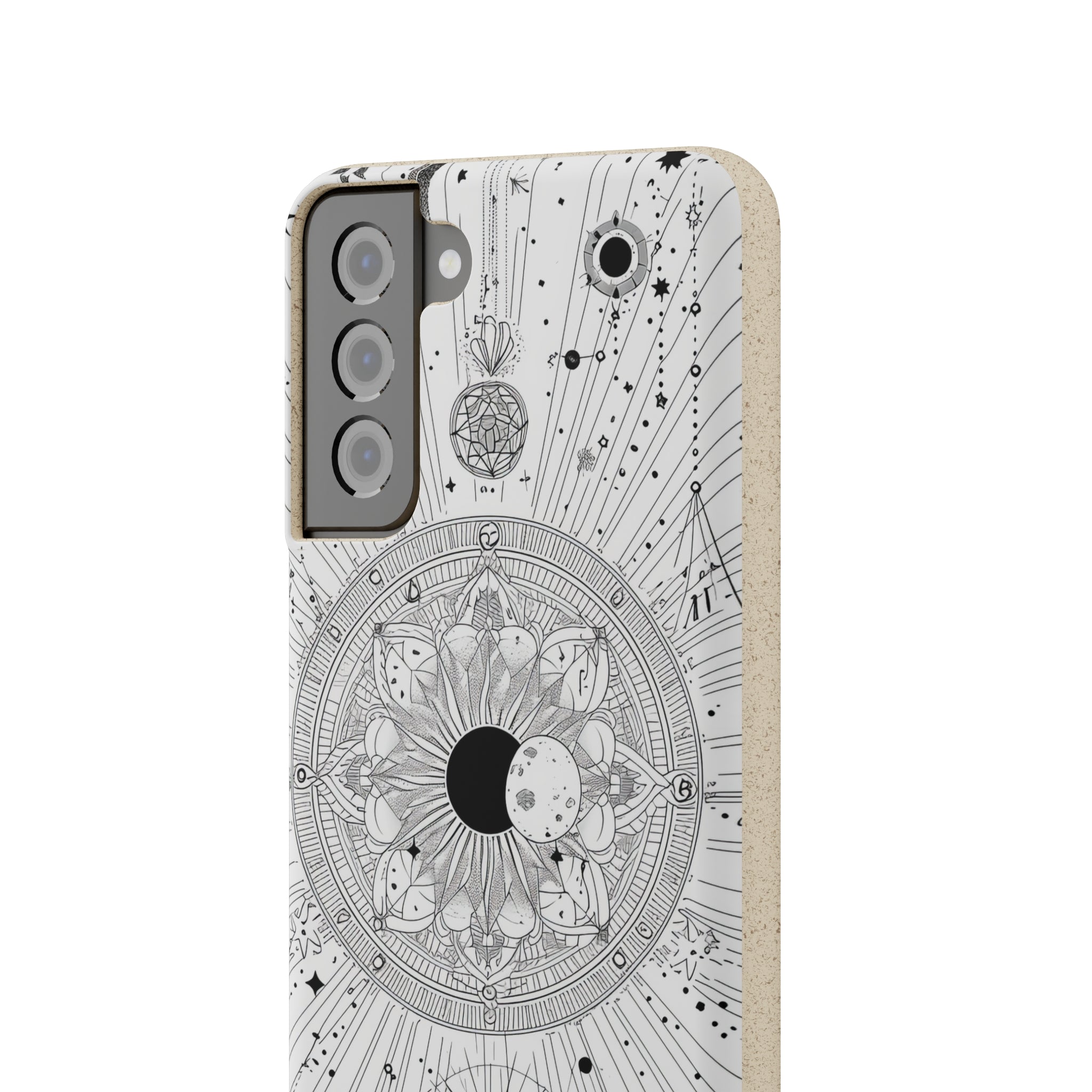 Celestial Mandala Mystique | Biodegradable Phone Case