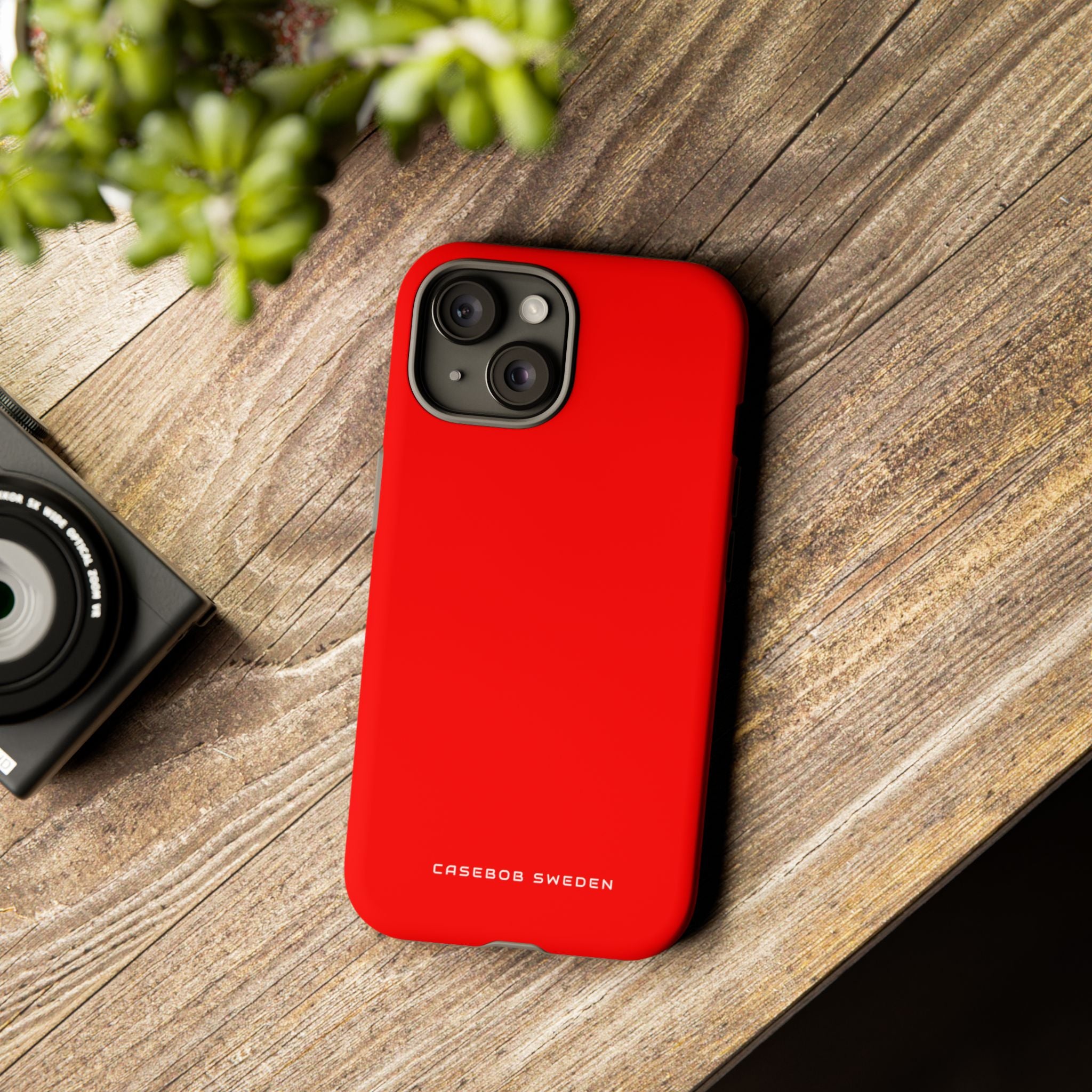 Red iPhone 15 - Tough Phone Case