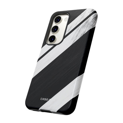 Distressed Stripe Motion Samsung S23 Case - Tough