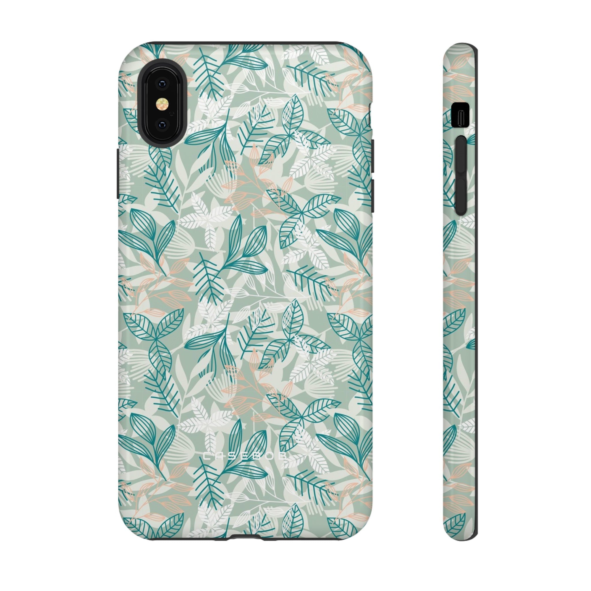 Light Green Leaf - Protective Phone Case