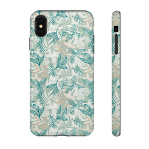 Light Green Leaf - Protective Phone Case