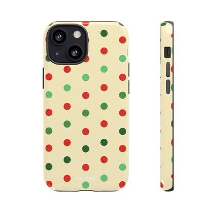 Colorful Dots Dance - iPhone Case