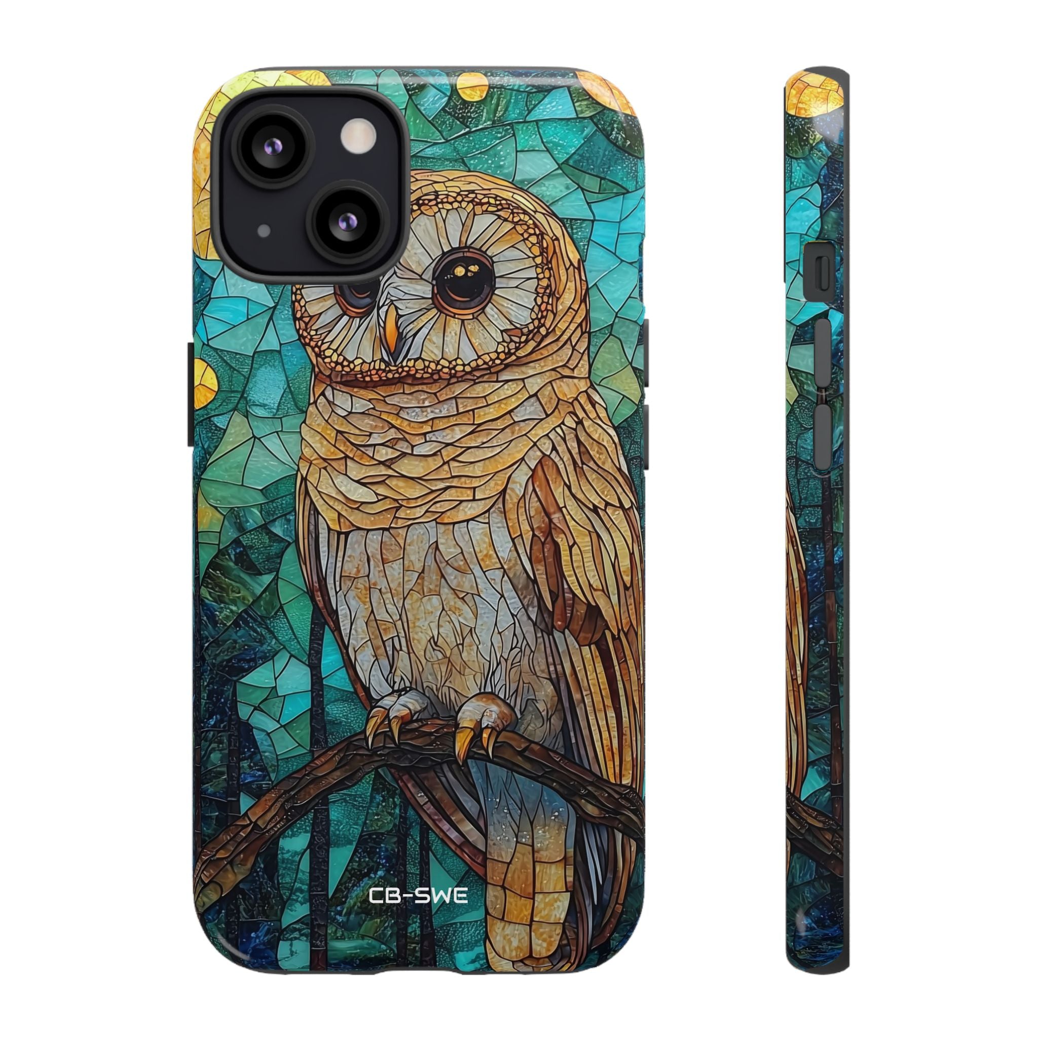 Celestial Owl Gaze - iPhone Case