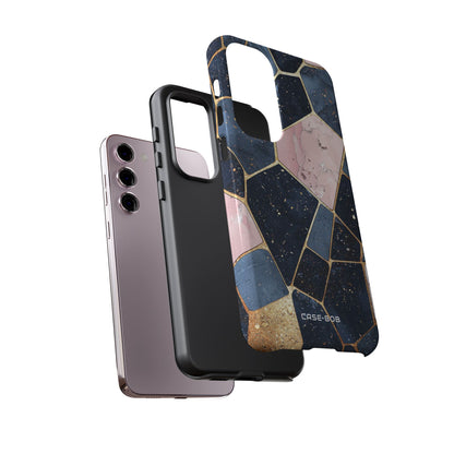 Golden Mosaic Samsung S23 Plus Case - Tough
