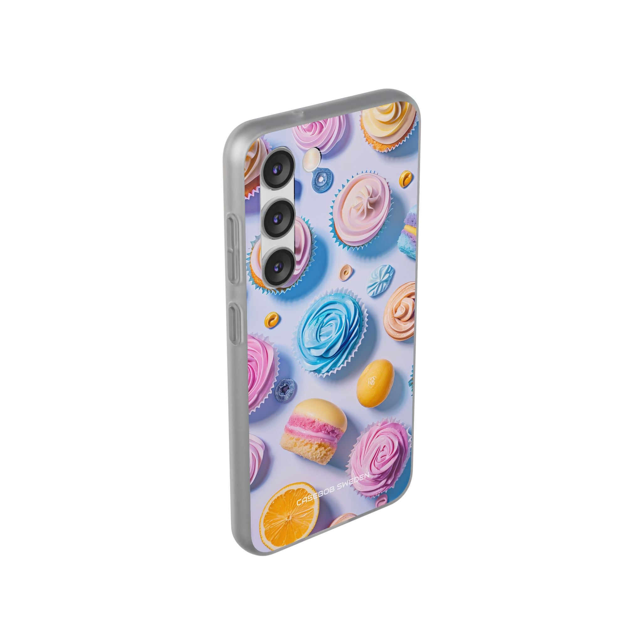 Pastel Whimsy Desserts - Flexi Samsung S23 Phone Case