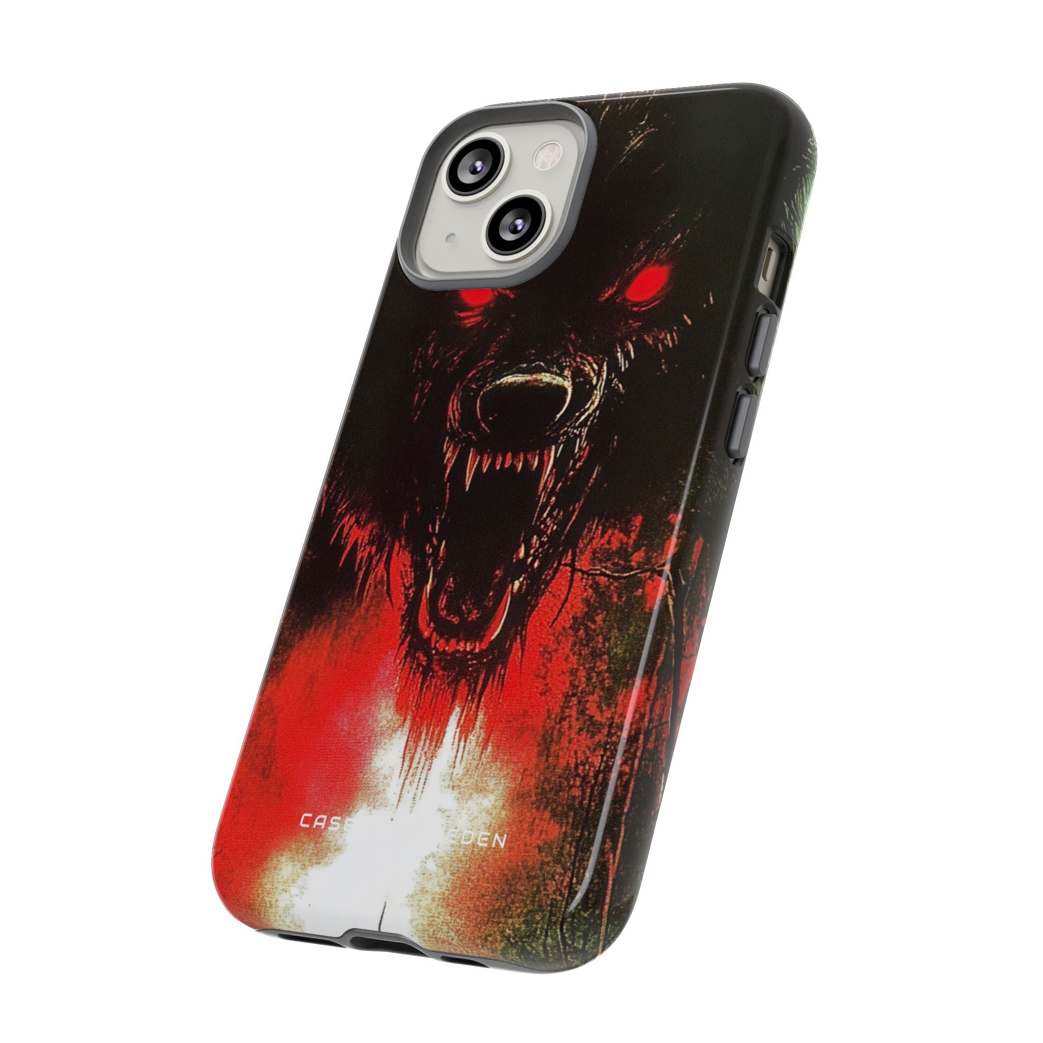 Bloodmoon Wolf's Lament iPhone 14 - Tough Phone Case