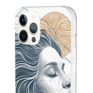 Serene Abstraction | Flexible Phone Case for iPhone