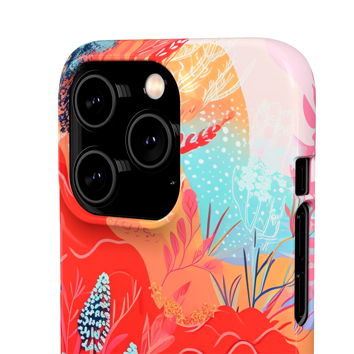 Living Coral Design | Handyhülle für iPhone (Slim Case)