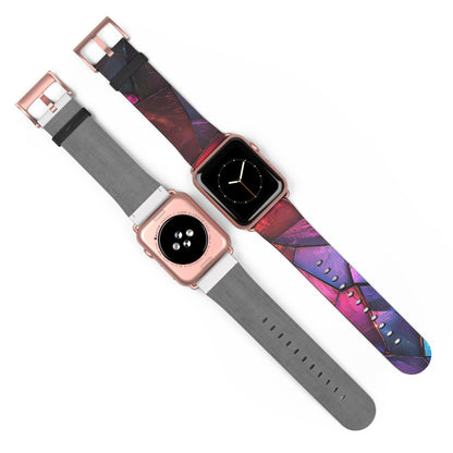 Crimson Shards - Watch Band