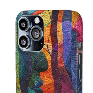 Interwoven Vibrance | Slim Phone Case for iPhone