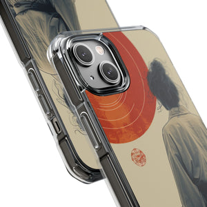 Zen Sun Serenity - Phone Case for iPhone (Clear Impact - Magnetic)