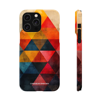 Geometric Energy - Slim iPhone 14 Phone Case