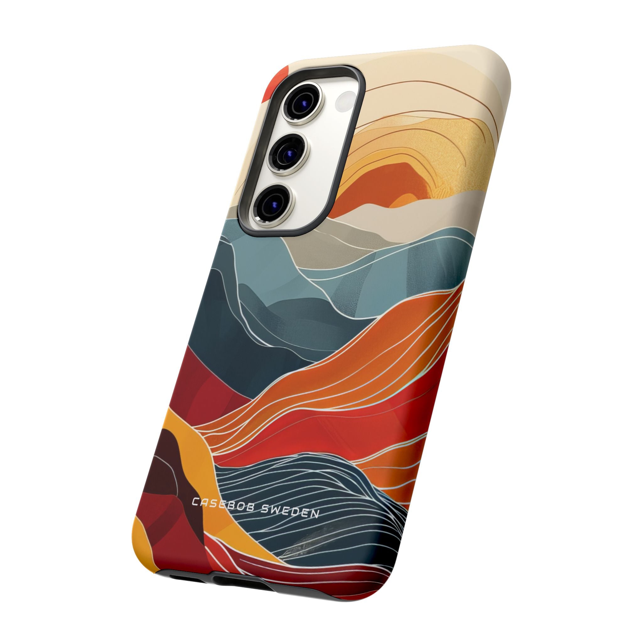 Harmonic Flow of Lines and Color Samsung S23 - Tough Phone Case