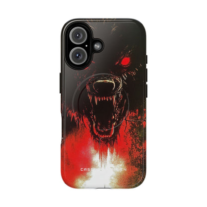 Bloodmoon Wolf's Lament iPhone 16  Tough+ Phone Case