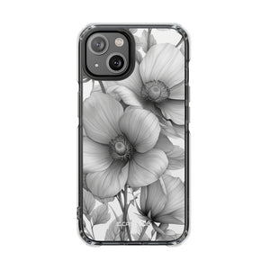 Zeitlose Eleganz – Handyhülle für iPhone (Clear Impact – Magnetisch)