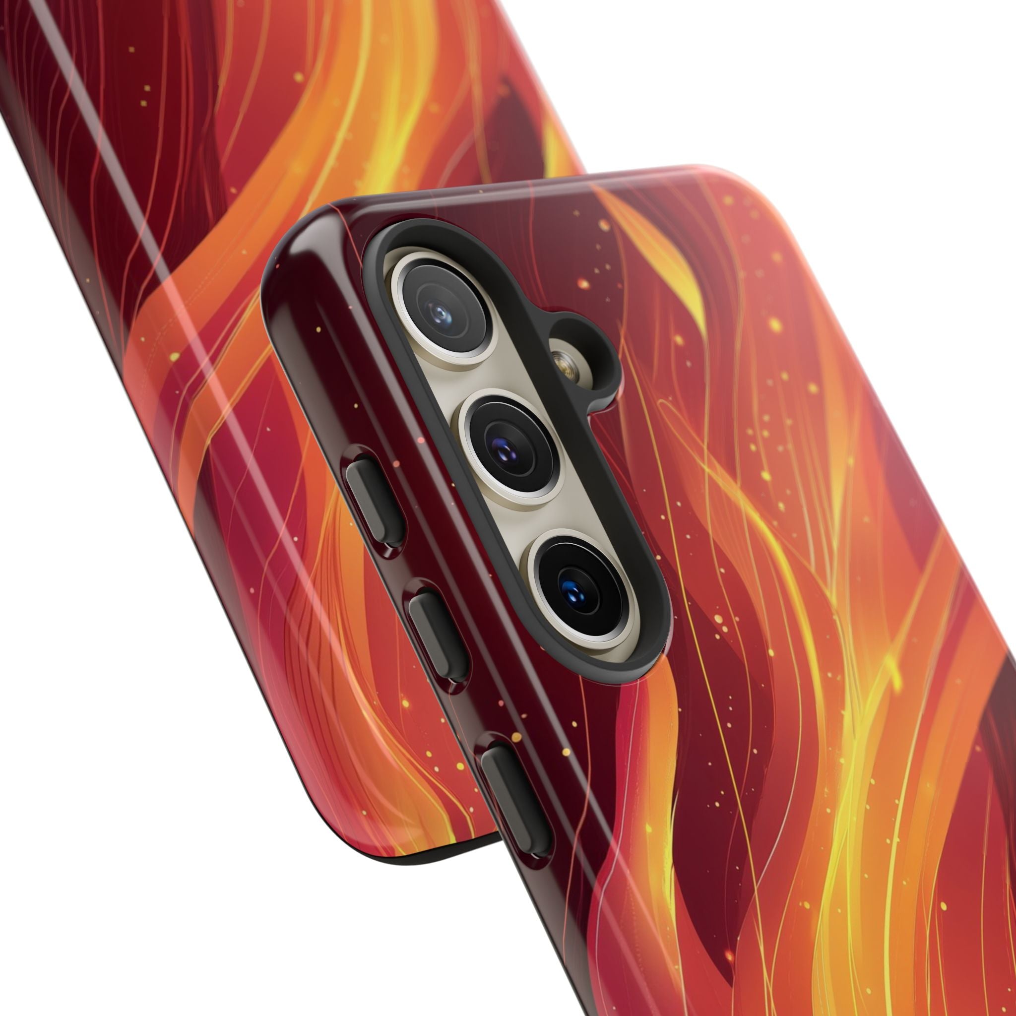 Flaming Flow Samsung S24 Case - Tough