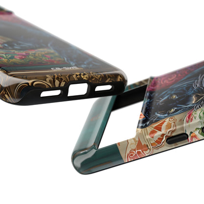 Panther on Vintage Chaise - Google Pixel Case