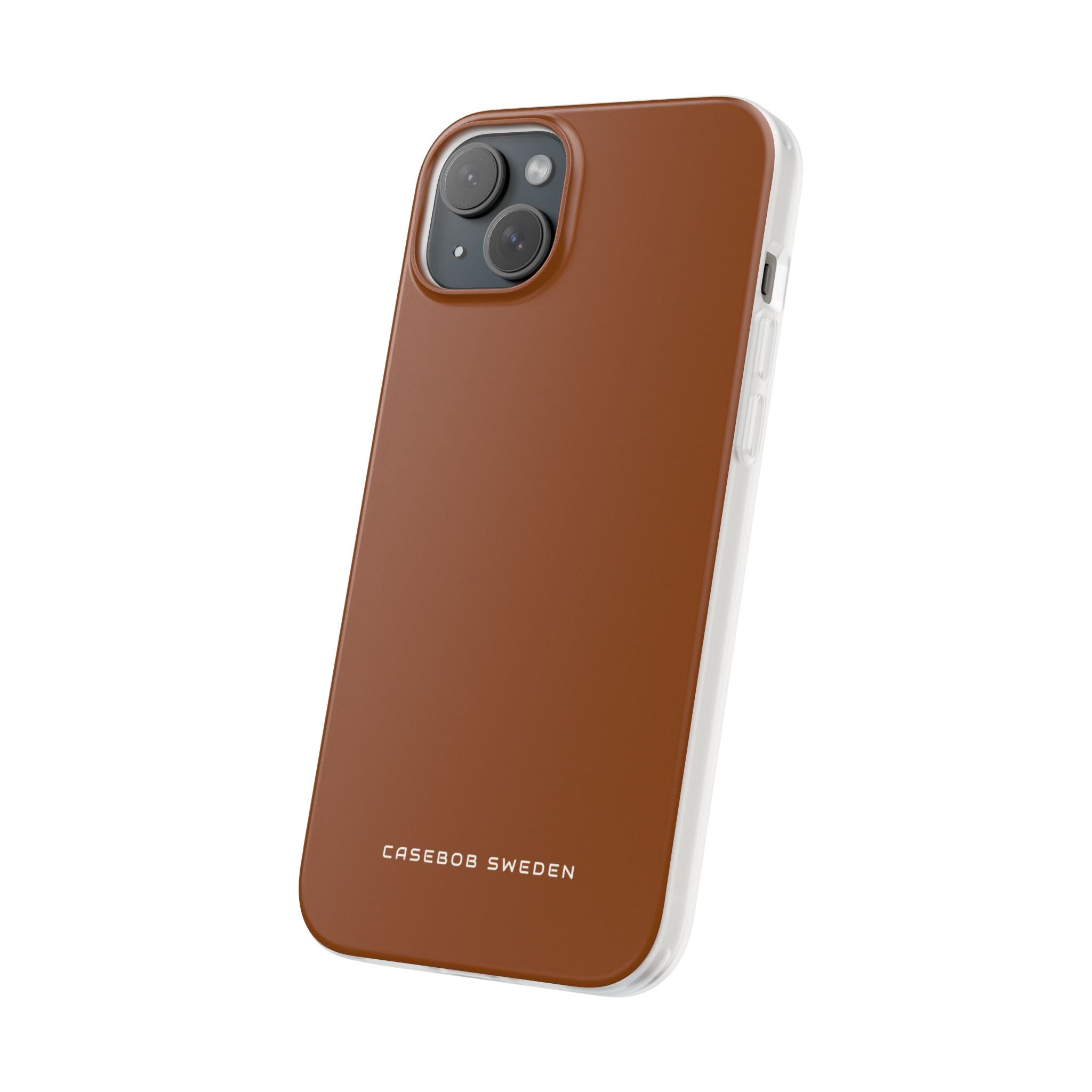 Saddle Brown iPhone 15 - Flexi Phone Case