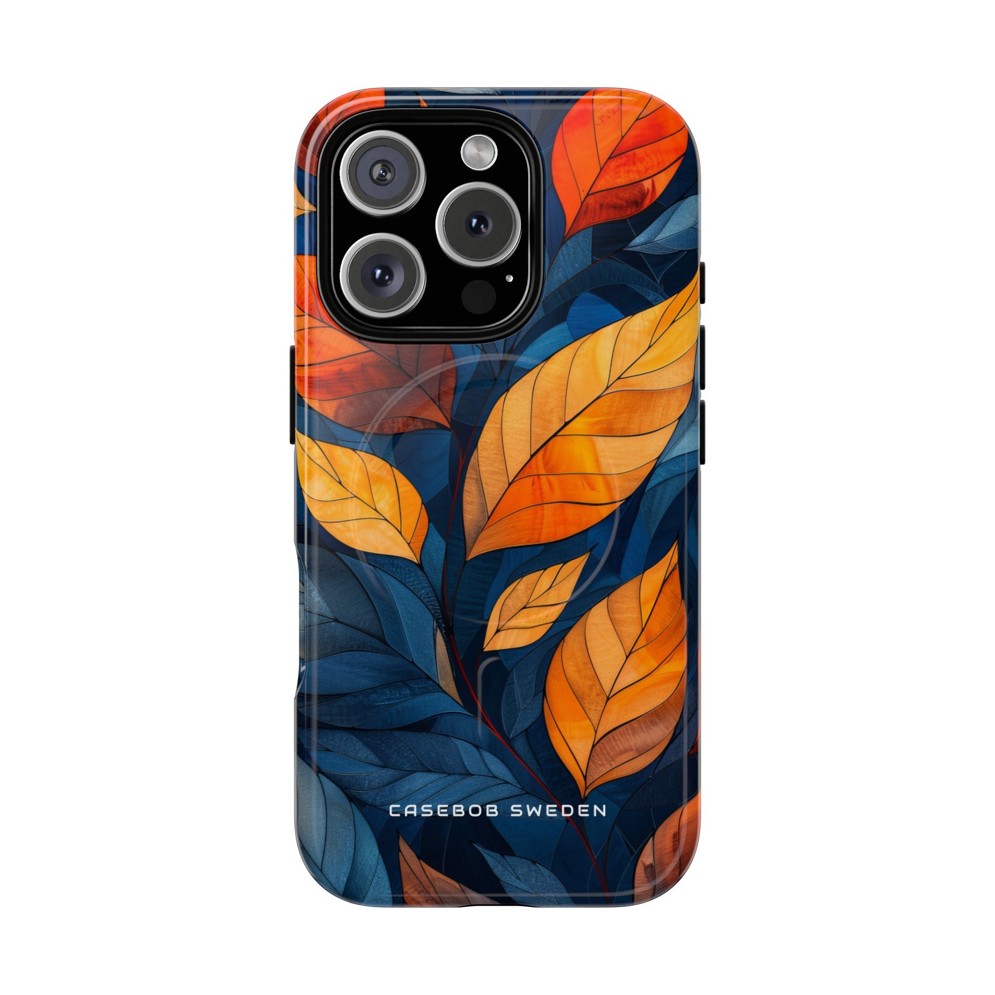 Stained Glass Blossoms iPhone 16 | Tough+ Phone Case