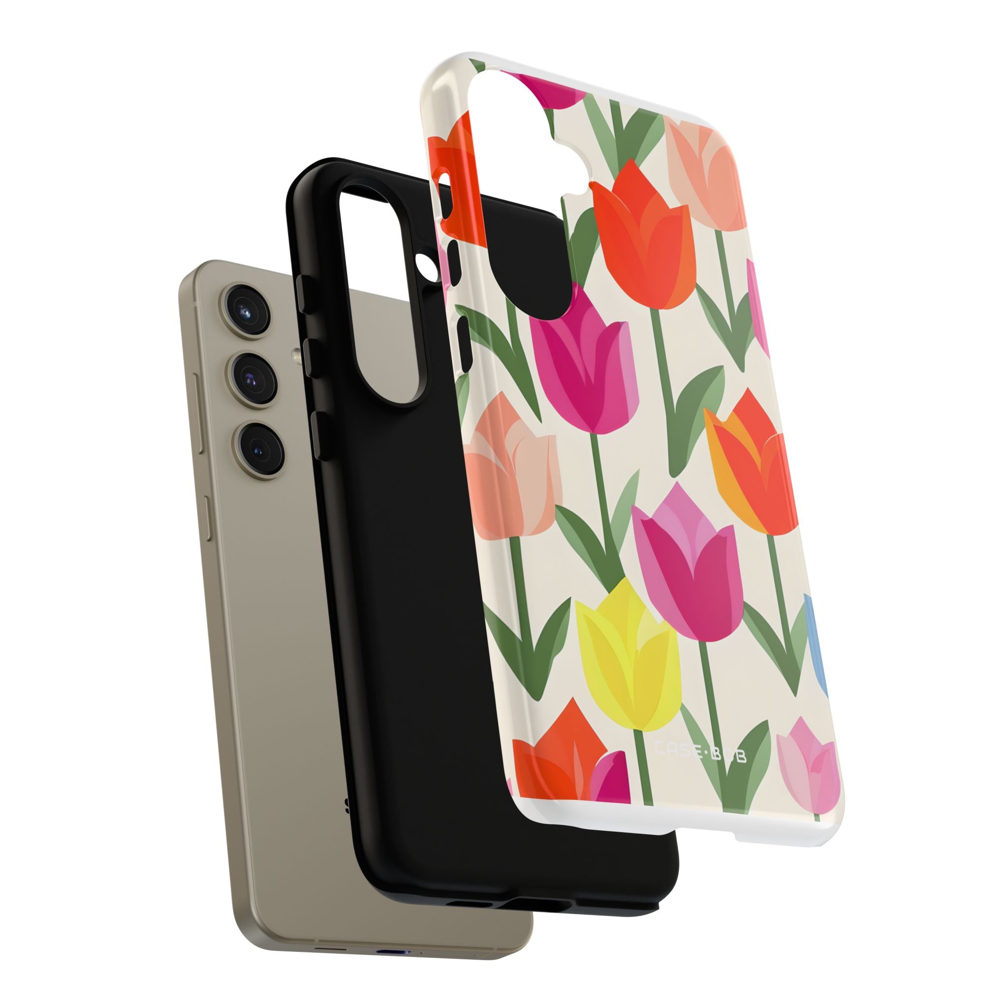 Tulip Harmony Green Samsung S24+ Case - Tough