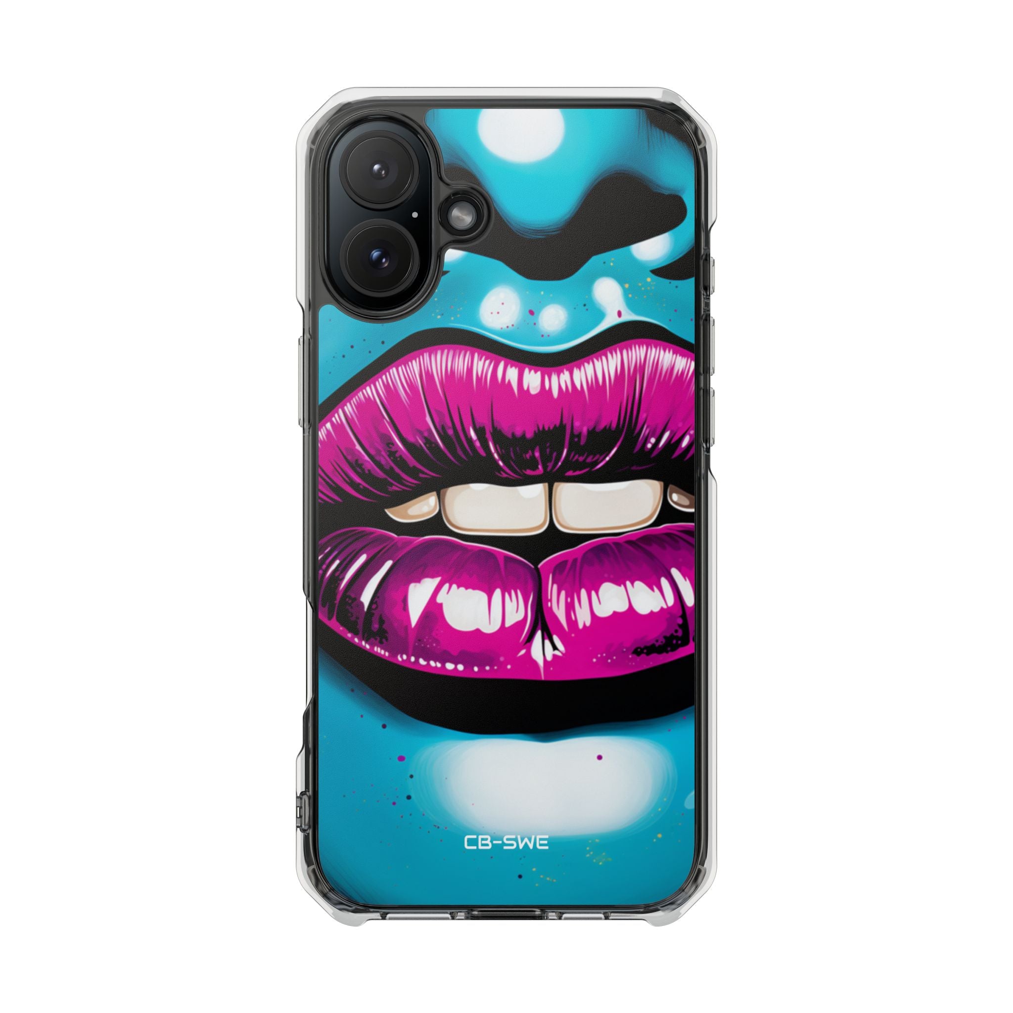 Vivid Lips Contrast iPhone Case - Impact