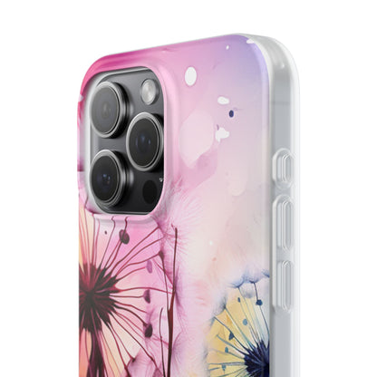 Dandelion Glow iPhone 15 Pro Max Case - Soft
