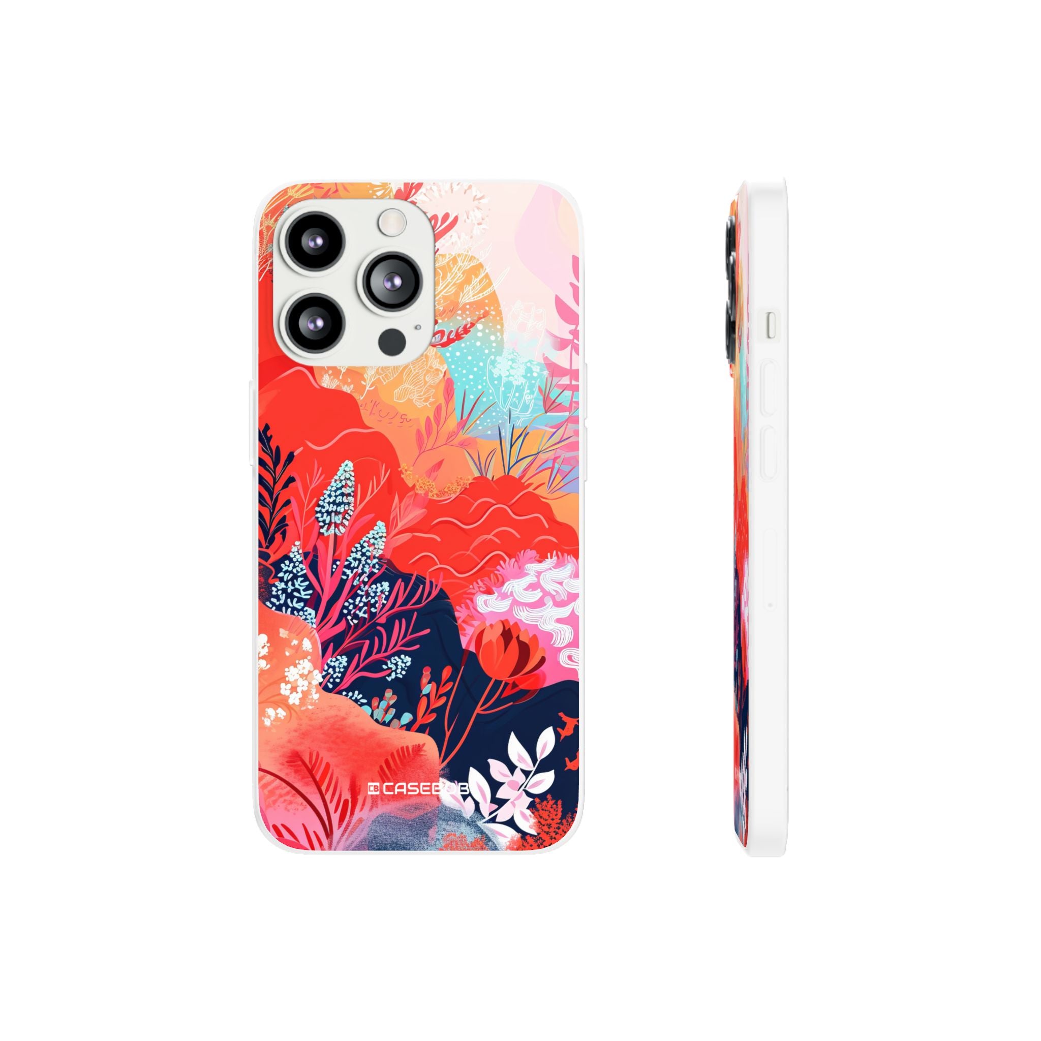 Living Coral  | Phone Case for iPhone (Flexible Case)