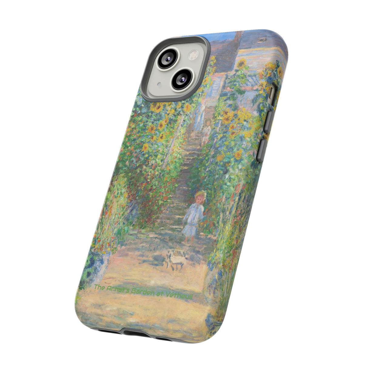 The Artist's Garden at Vétheuil - Protective Phone Case