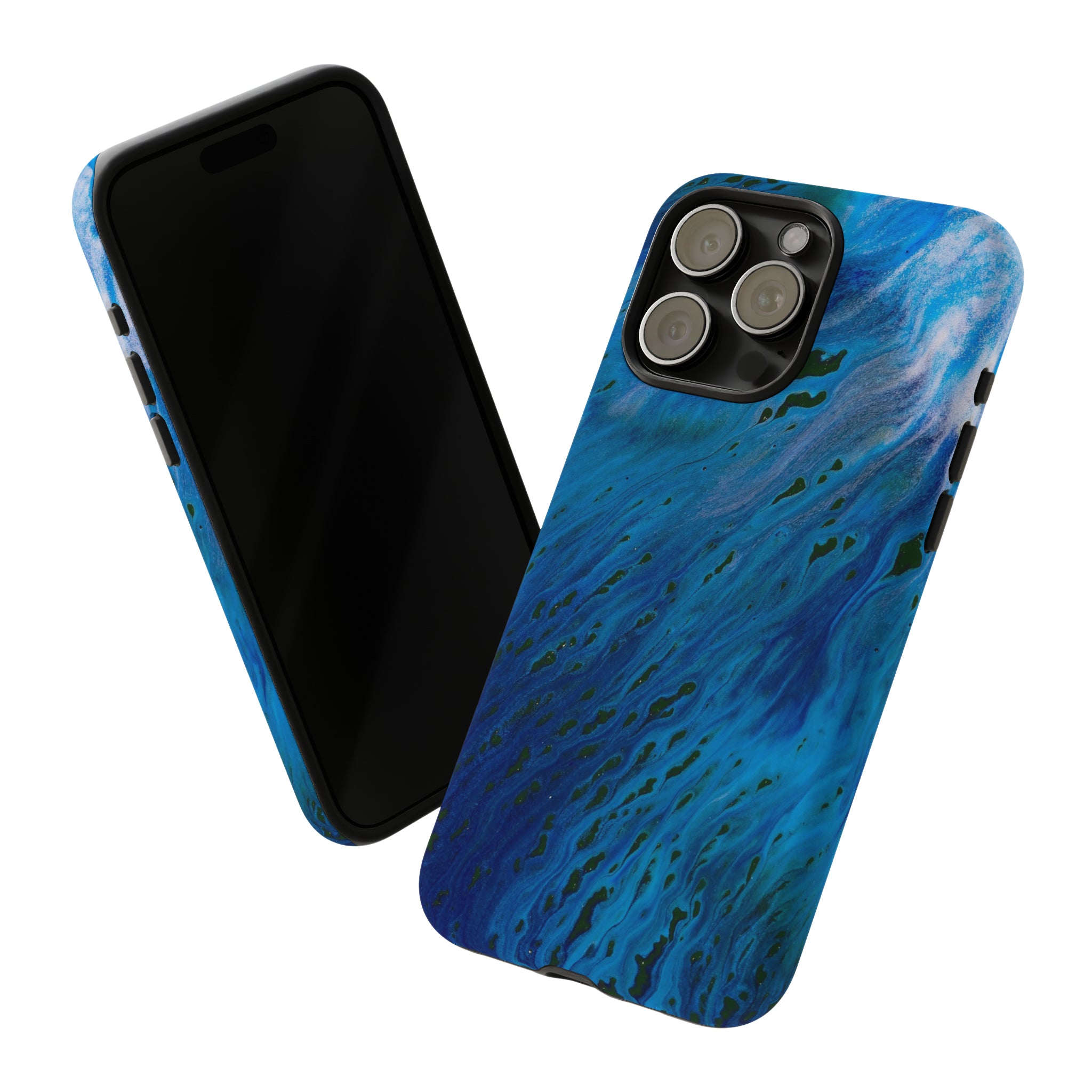 Blue River Ink Art - Protective Phone Case