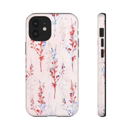 Pink Vintage Flowers - Protective Phone Case