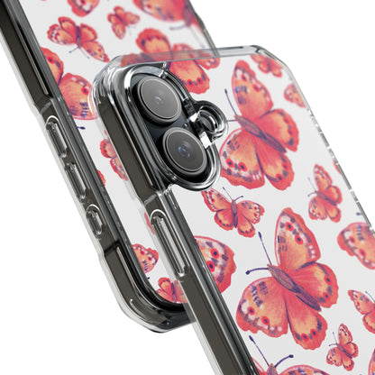 Vibrant Butterfly Dance iPhone Case - Impact
