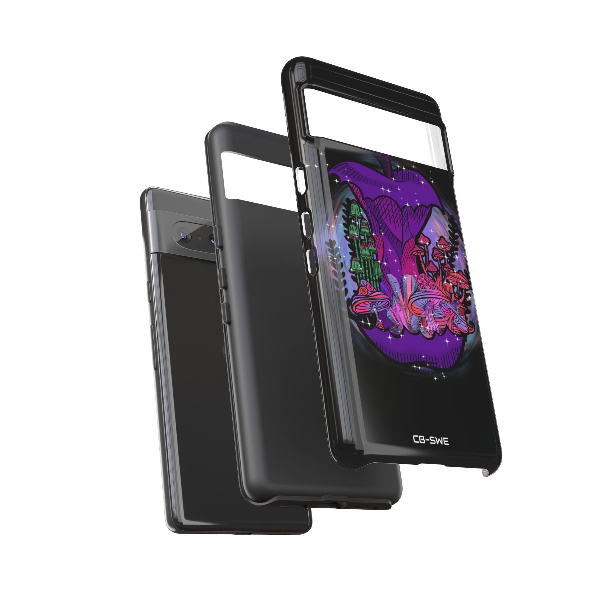Mystical Purple Apple - Google Pixel Case
