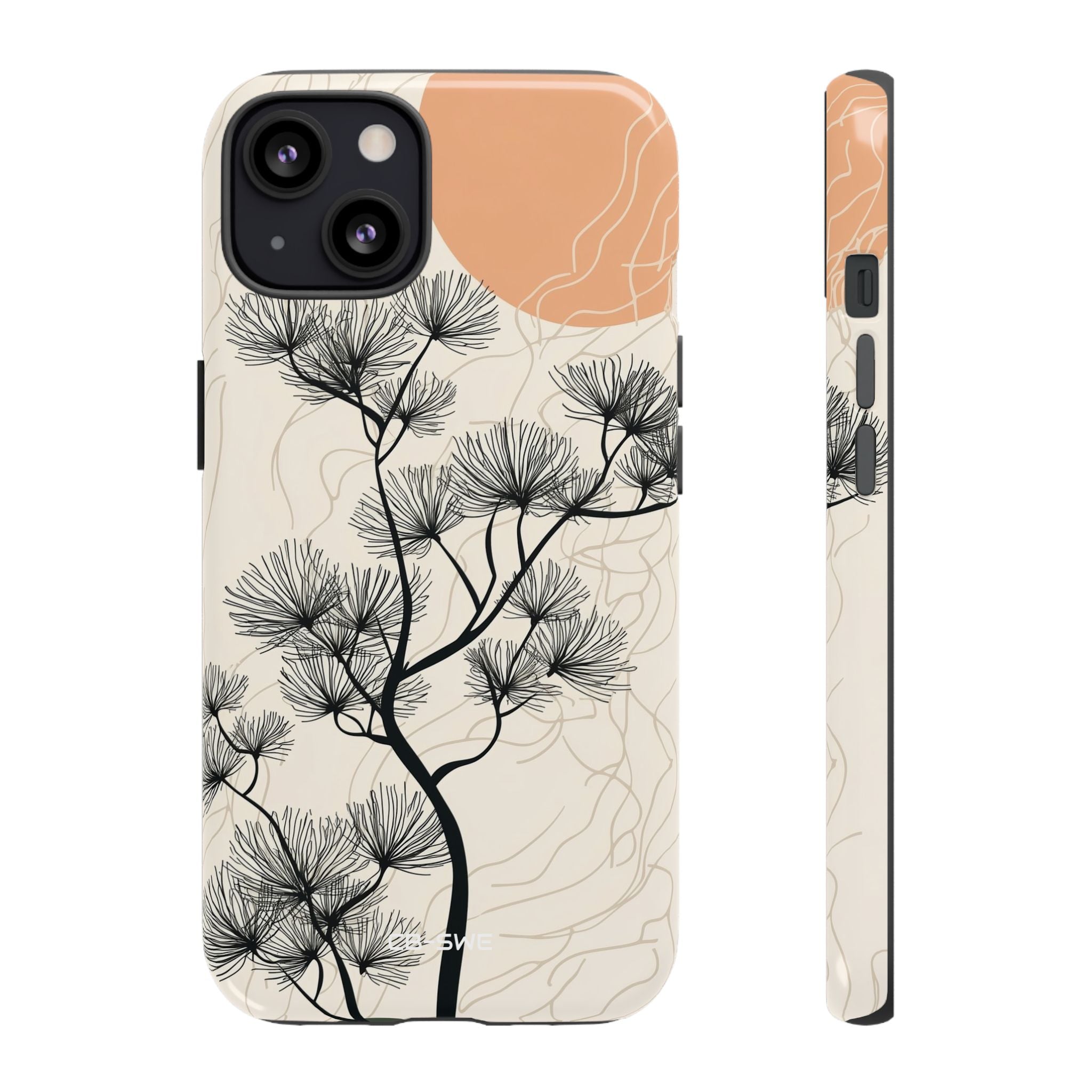 Gentle Sun Embraces Tree - iPhone Case