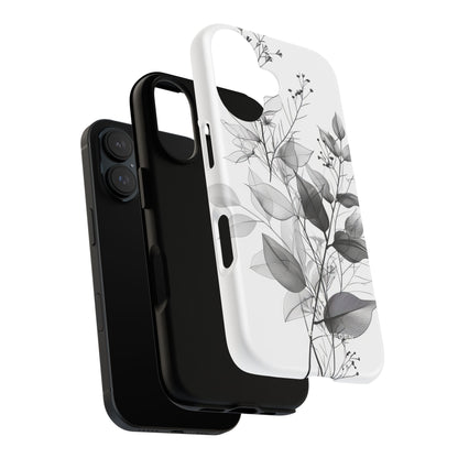 Botanical Line Harmony iPhone 16 - Tough Phone Case