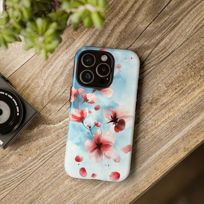 Pink Bloom iPhone 16 Pro Case - Tough