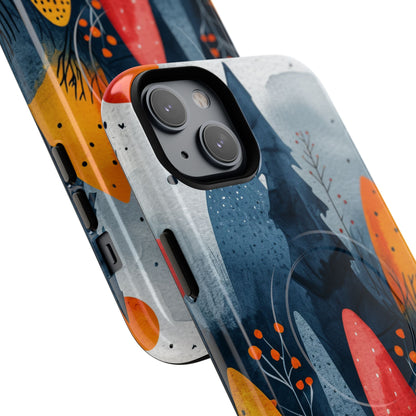 Whimsical Nature - Tough + MagSafe® iPhone 14 Phone Case