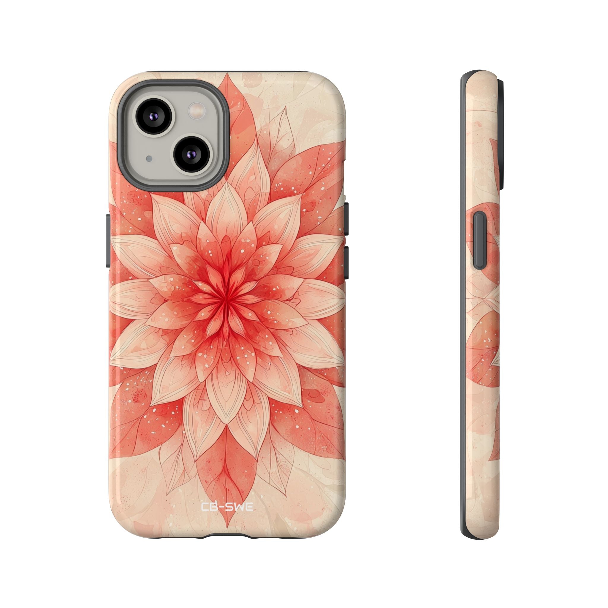 Floral Harmony Glows - iPhone Case
