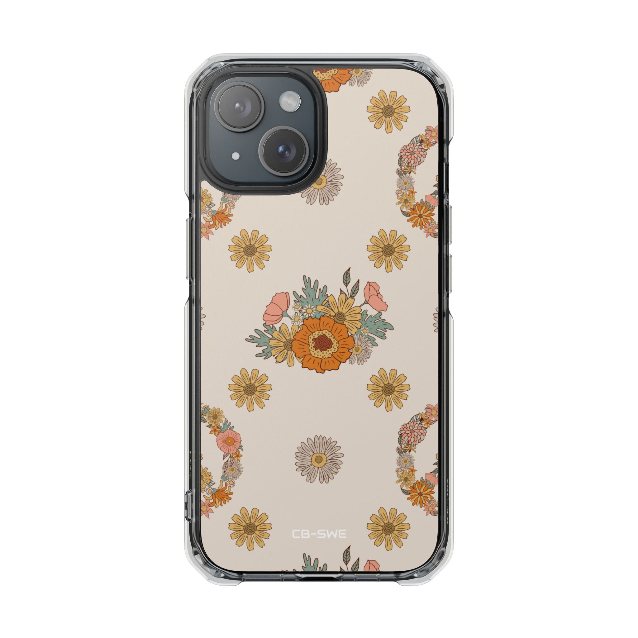 Floral Peace Harmony iPhone Case - Impact