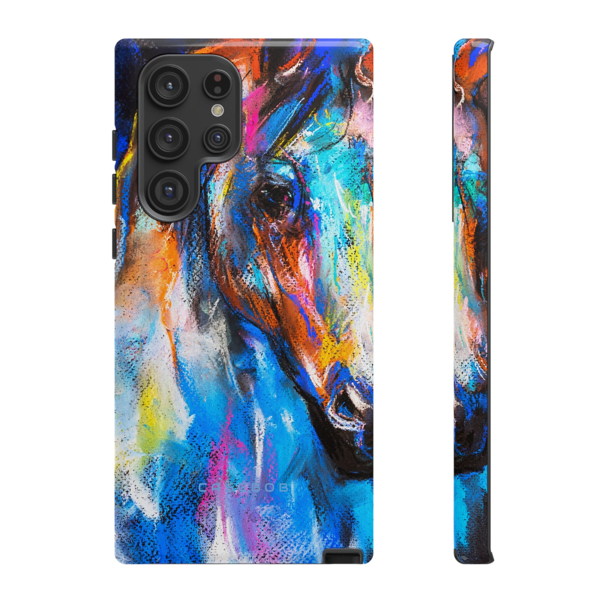 Original Pastel Horse - Protective Phone Case